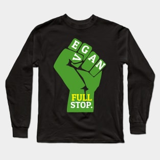 Gm: VEGAN Full Stop Long Sleeve T-Shirt